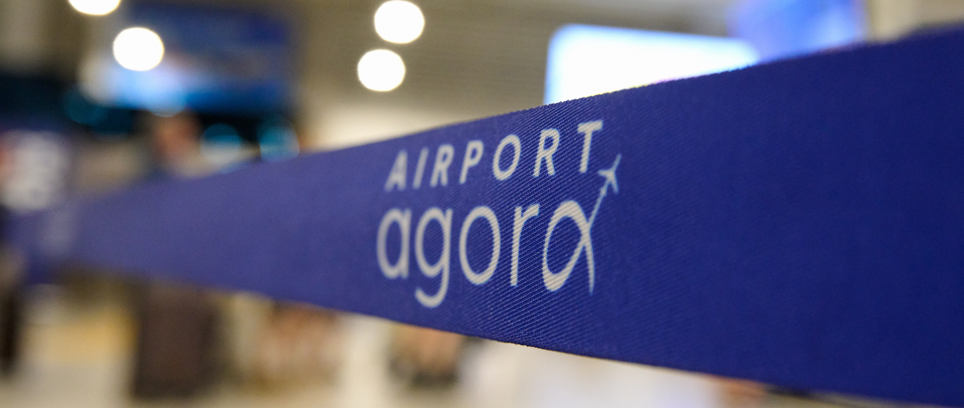 Μπλε κορδέλα του agora
